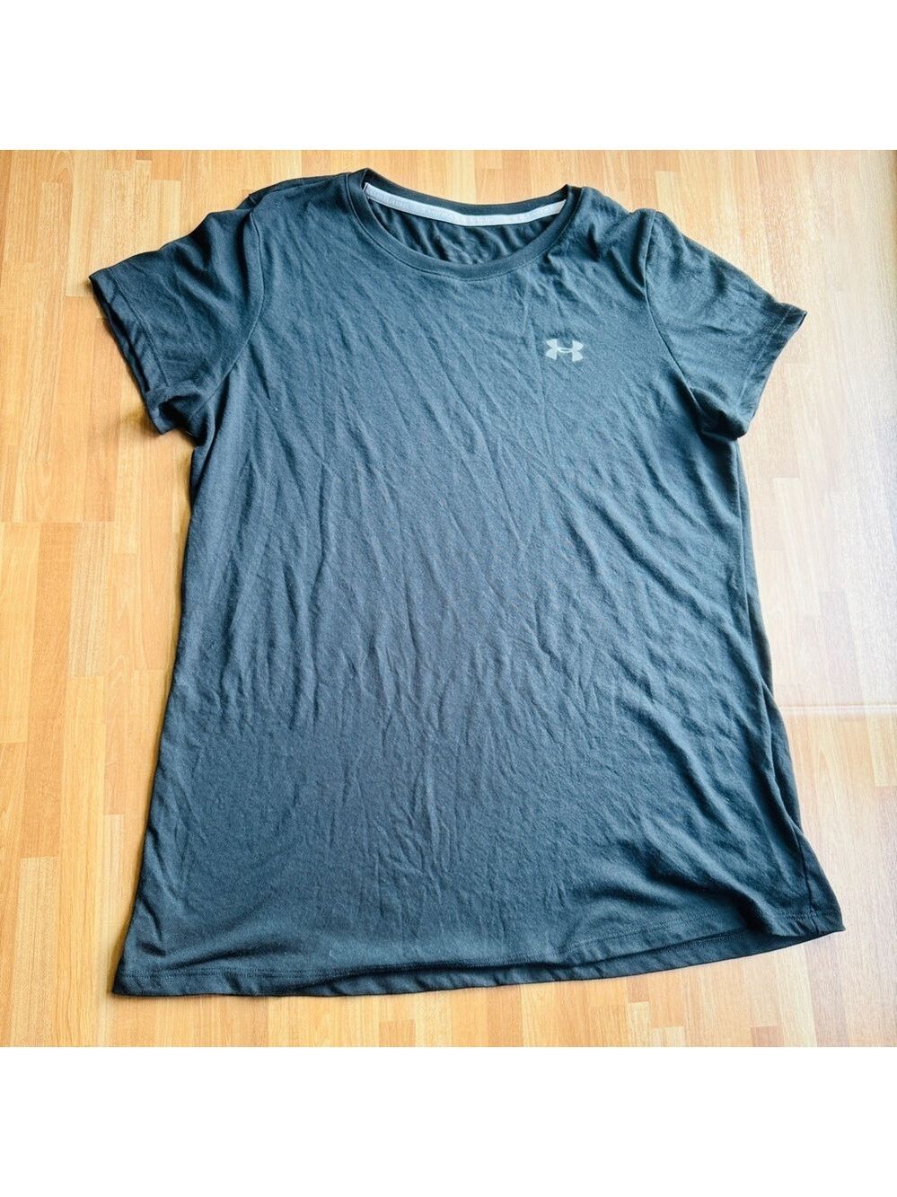 Under Armour, black T-shirt, women's size medium